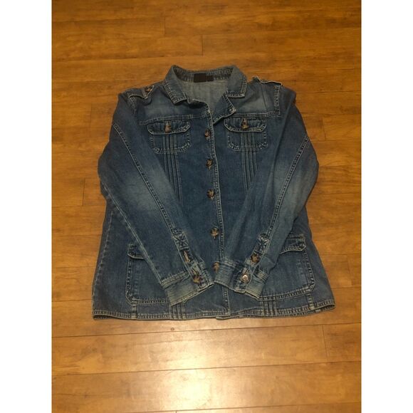 SONOMA JEAN JACKET SIZE LARGE - Picture 1 of 5